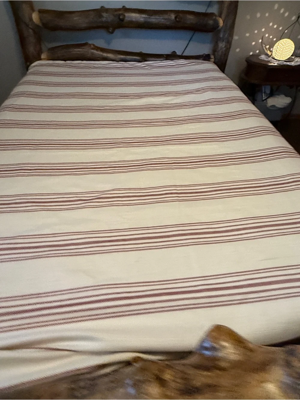 Prescott Duvet Cover and Bed Skirt Super Queen